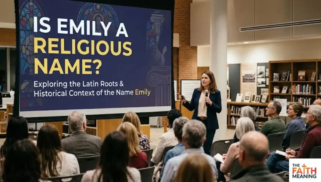 Is Emily a Religious Name?