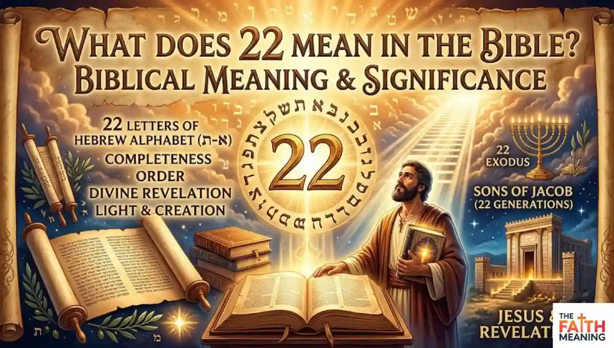 What Does 22 Mean in the Bible? Biblical Meaning & Significance