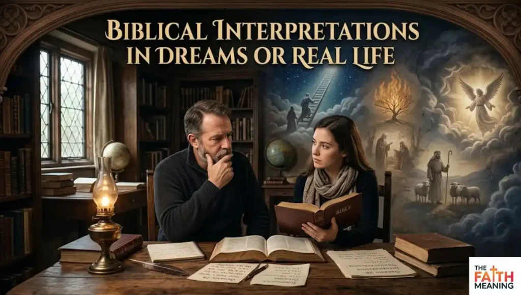 Biblical Interpretations in Dreams or Real Life