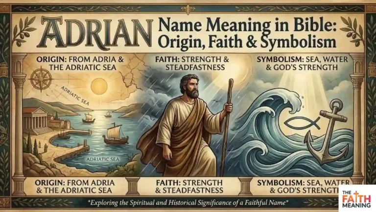 Adrian Name Meaning in Bible: Origin, Faith & Symbolism