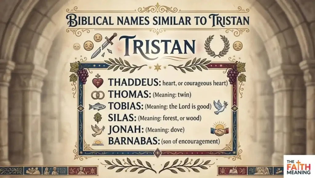 Biblical Names Similar to Tristan