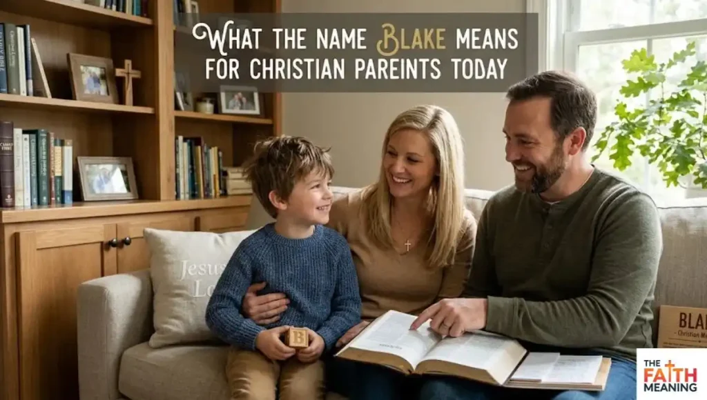 What the Name Blake Means for Christian Parents Today